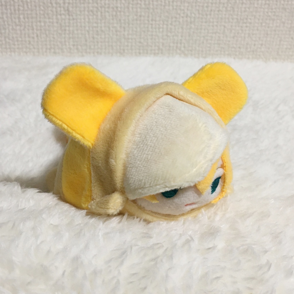 もちマス/もちころりん着ぐるみ たぬき クリーム&オレンジイエロー