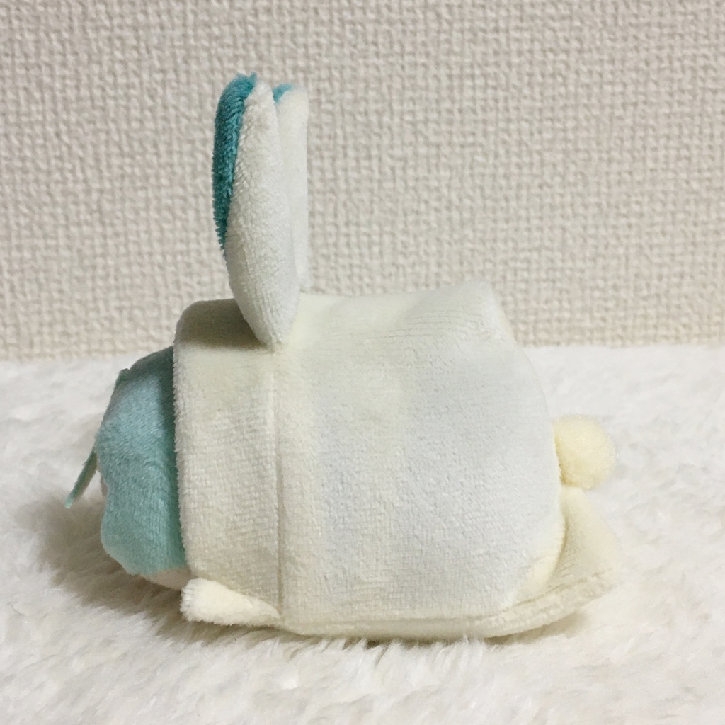 もちマス/もちころりん着ぐるみ うさぎ ミルク&フォレストグリーン