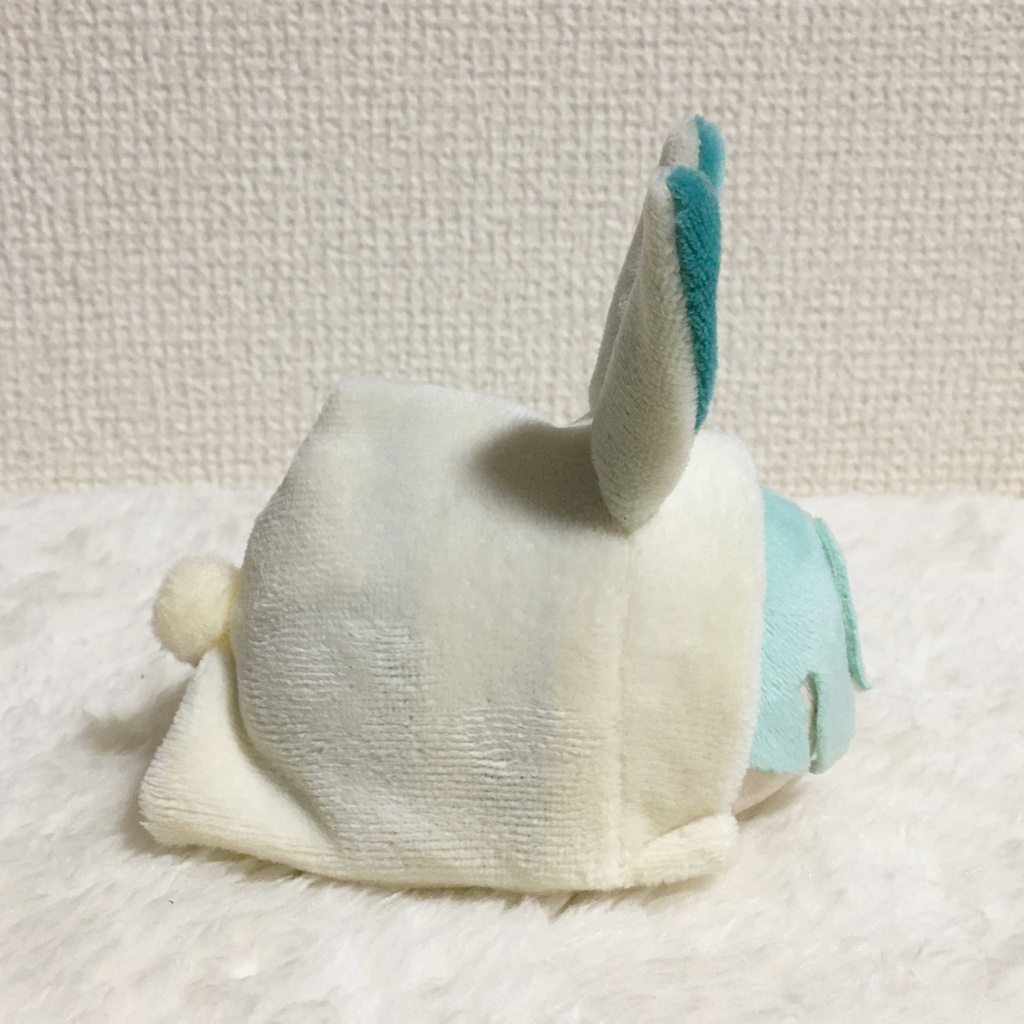 もちマス/もちころりん着ぐるみ うさぎ ミルク&フォレストグリーン