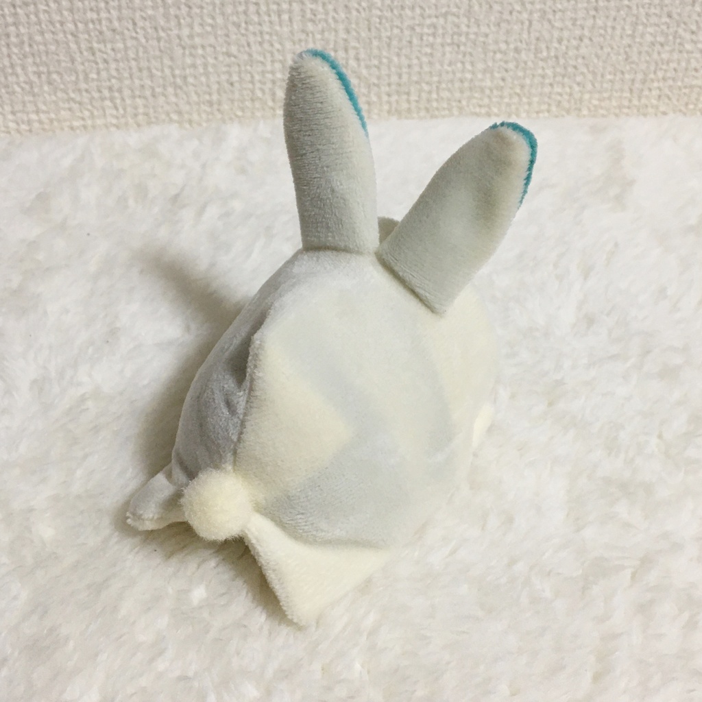 もちマス/もちころりん着ぐるみ うさぎ ミルク&フォレストグリーン