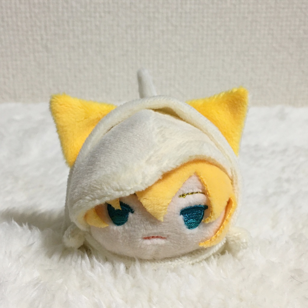 もちマス/もちころりん着ぐるみ ねこ ミルク&オレンジイエロー