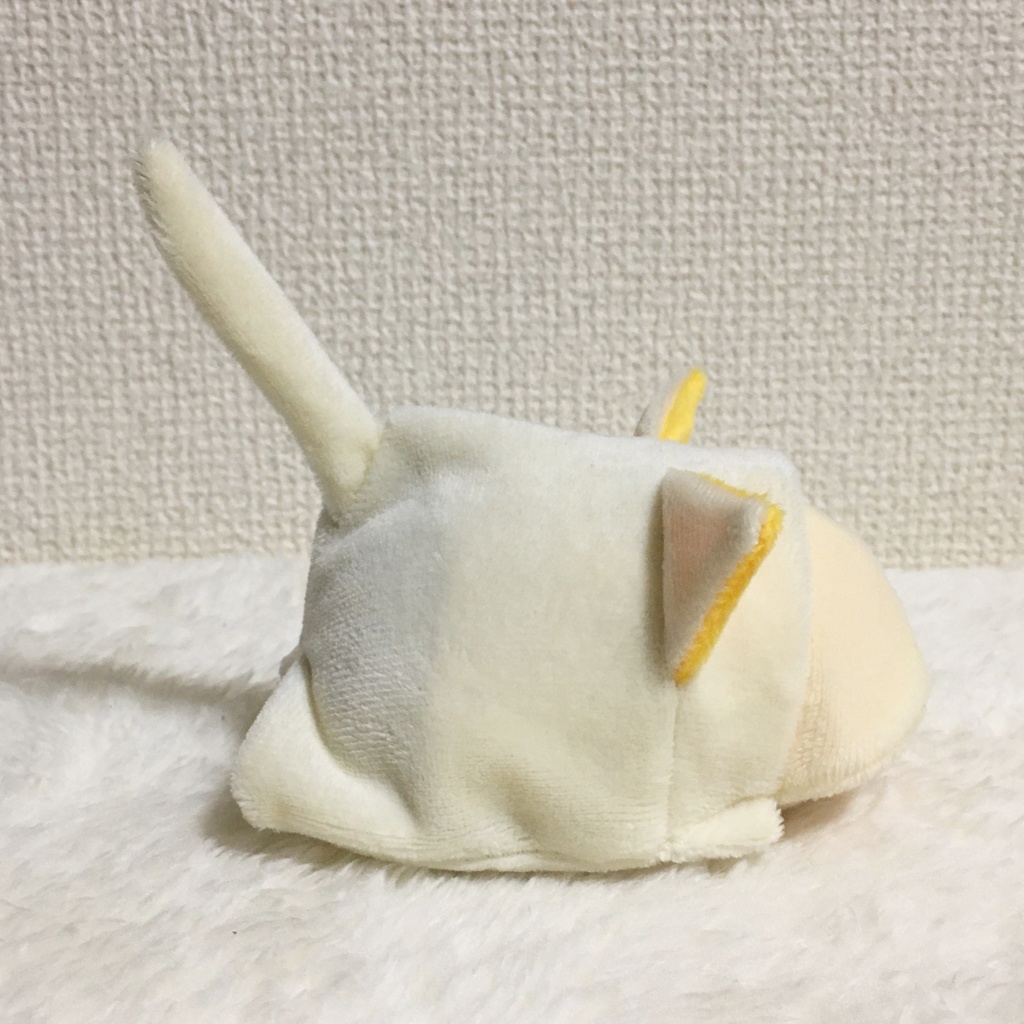 もちマス/もちころりん着ぐるみ ねこ ミルク&オレンジイエロー