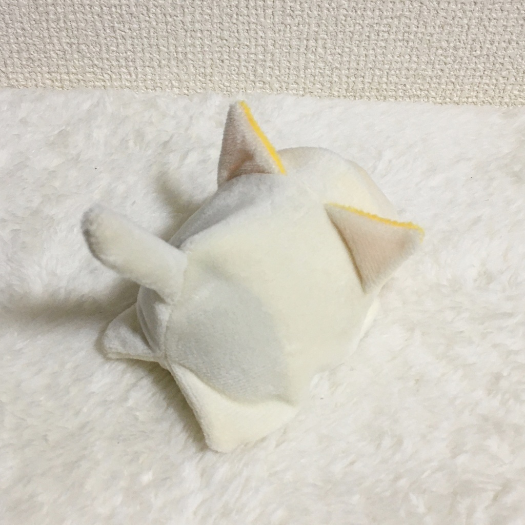 もちマス/もちころりん着ぐるみ ねこ ミルク&オレンジイエロー