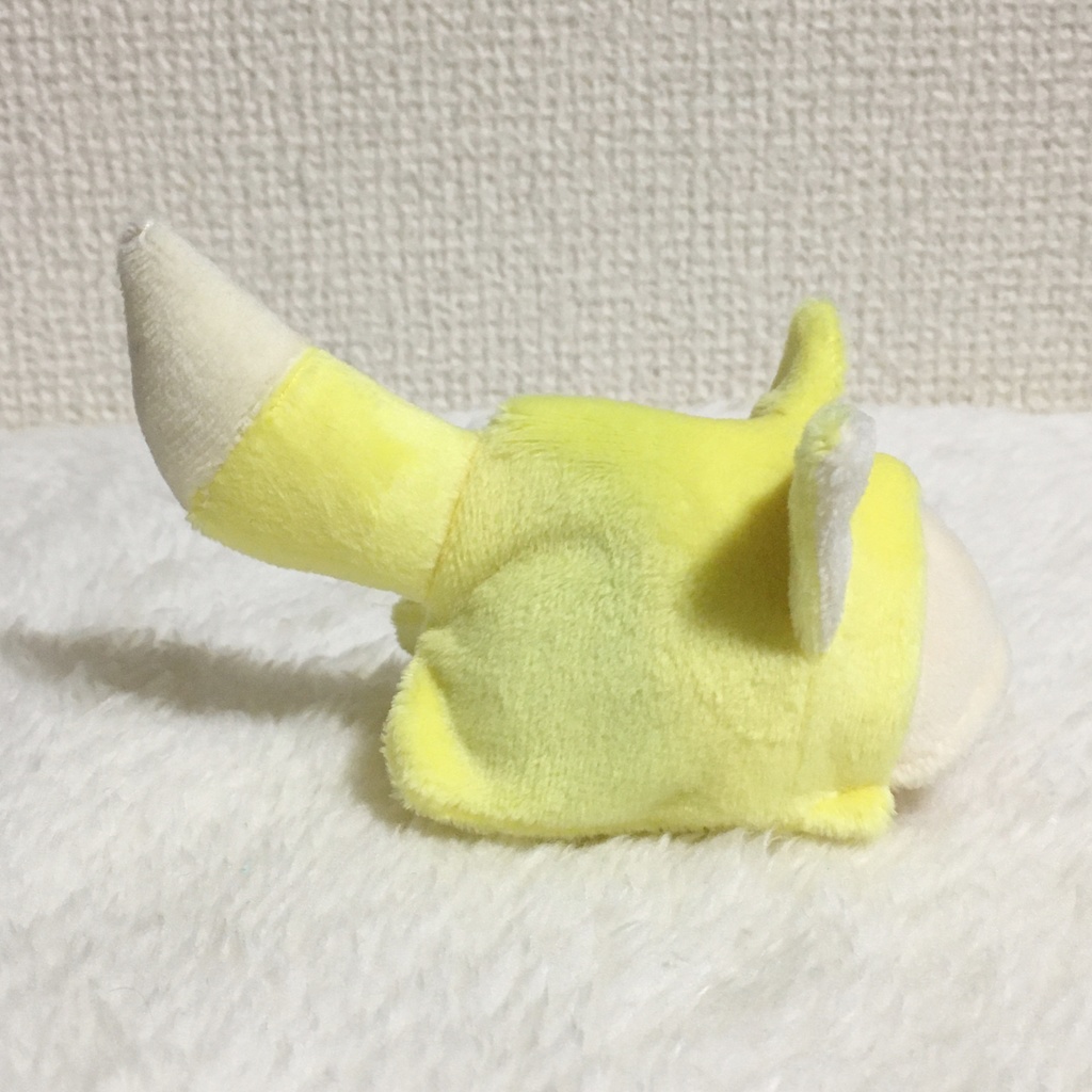 もちマスミニ着ぐるみ きつね レモンイエロー&ミルク