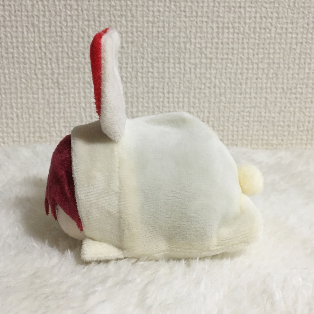 もちマス/もちころりん着ぐるみ うさぎ ミルク&レッド