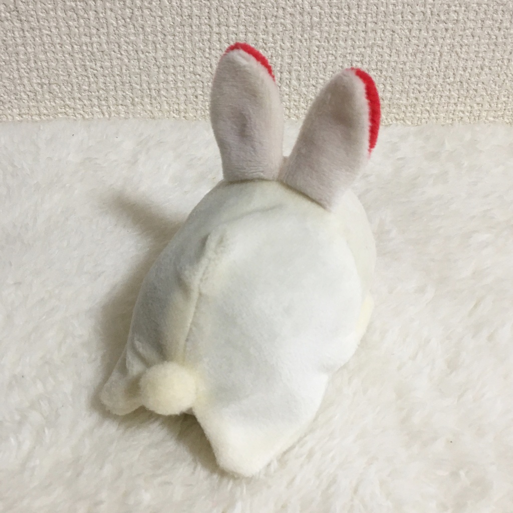 もちマス/もちころりん着ぐるみ うさぎ ミルク&レッド