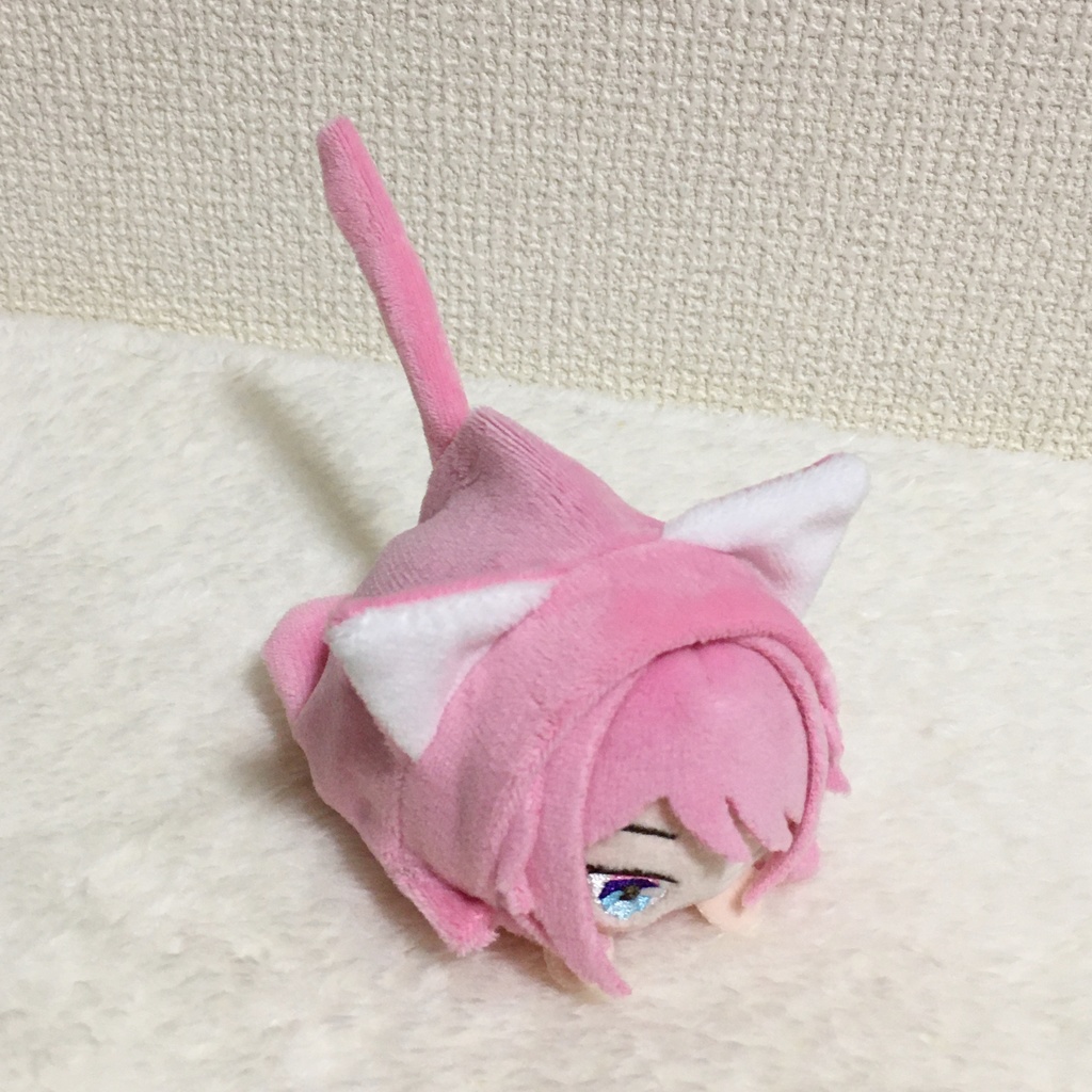 もちころりん/もちマス着ぐるみ　ねこ　ピンク