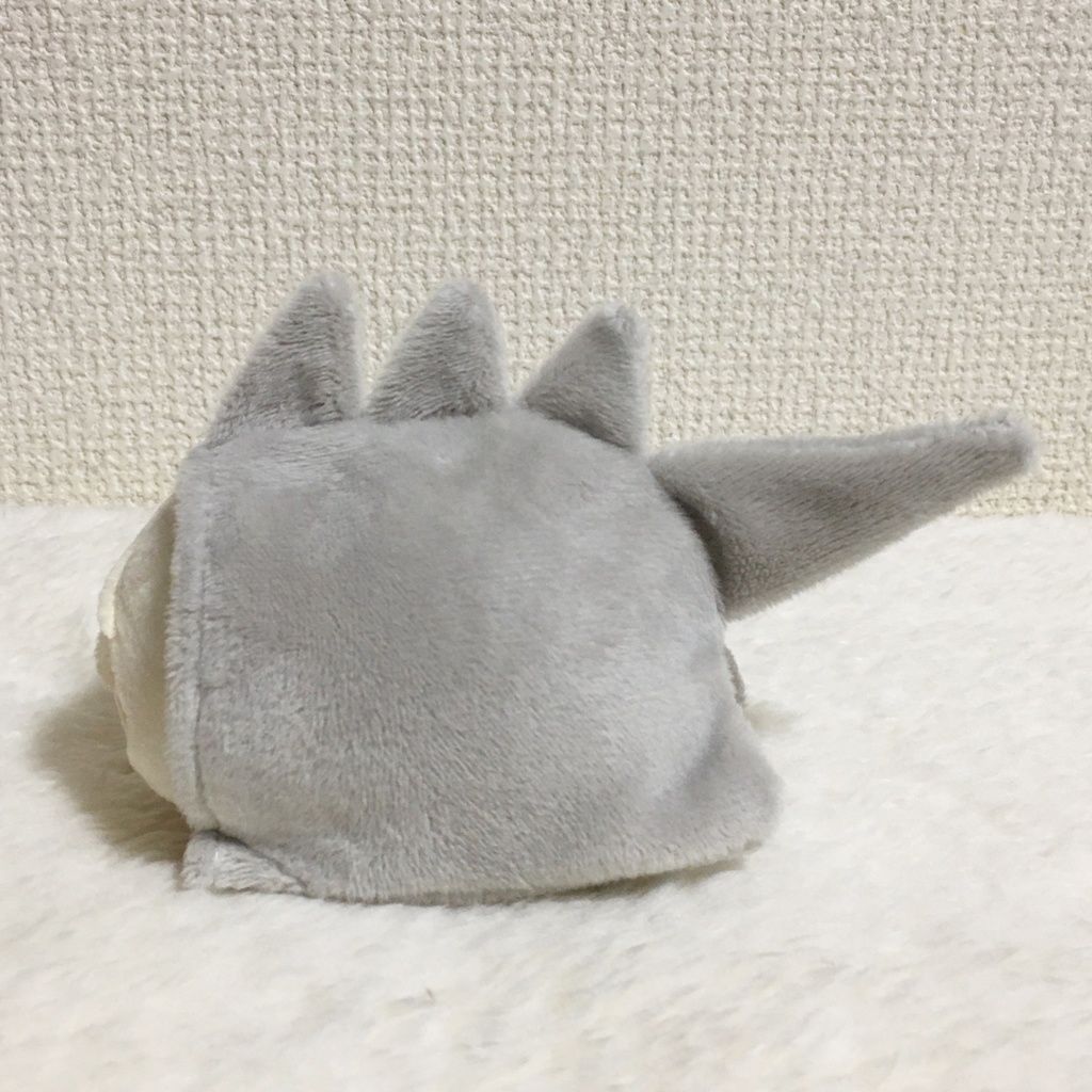 もちマス/もちころりん着ぐるみ 恐竜 ライトグレー