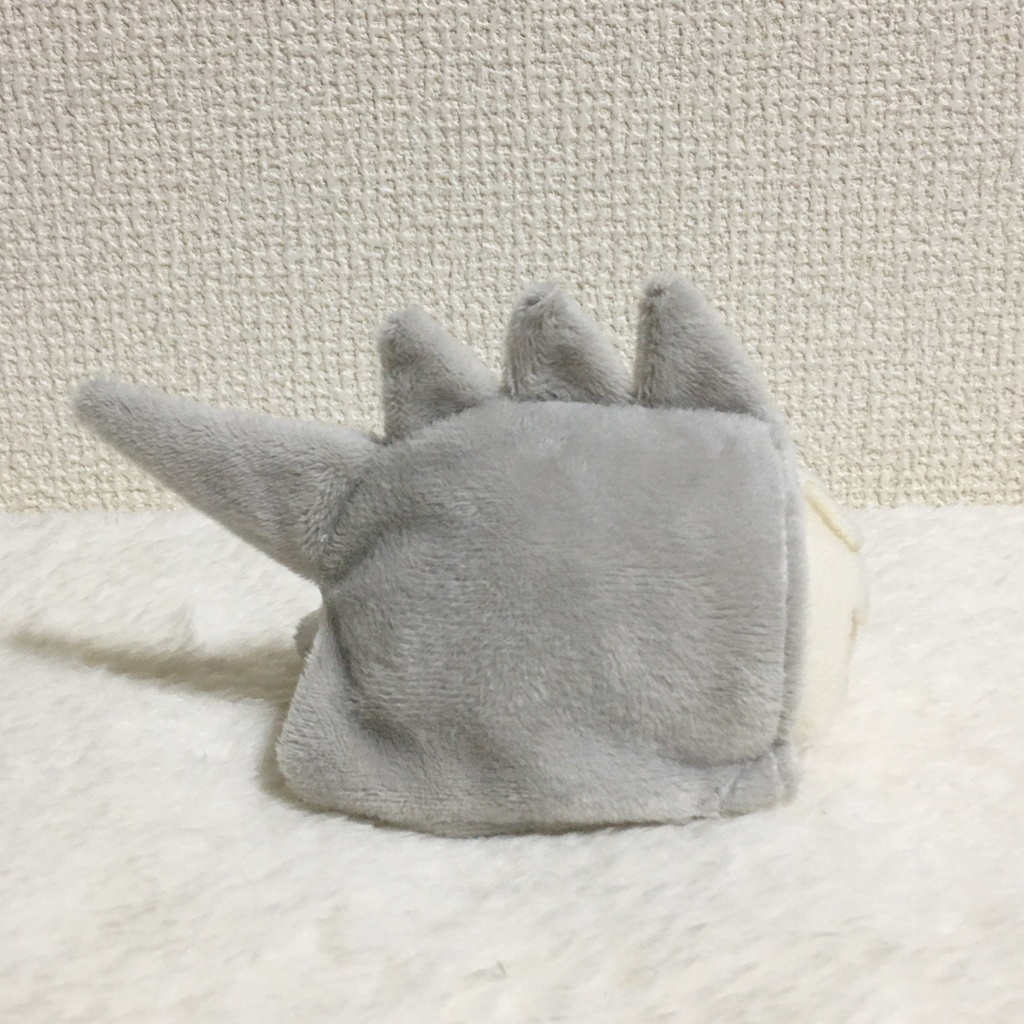 もちマス/もちころりん着ぐるみ 恐竜 ライトグレー