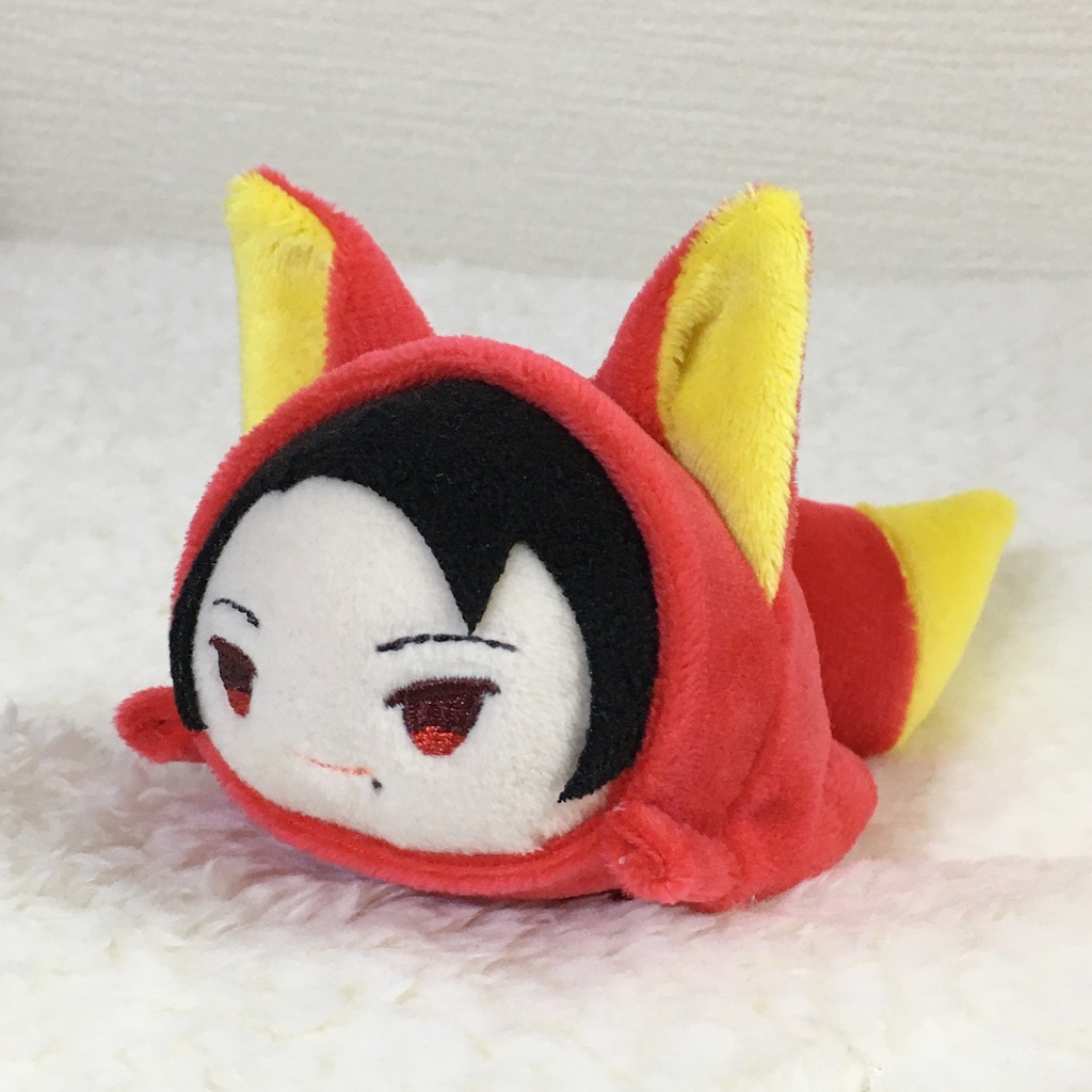 もちマス/もちころりん着ぐるみ きつね レッド&イエロー