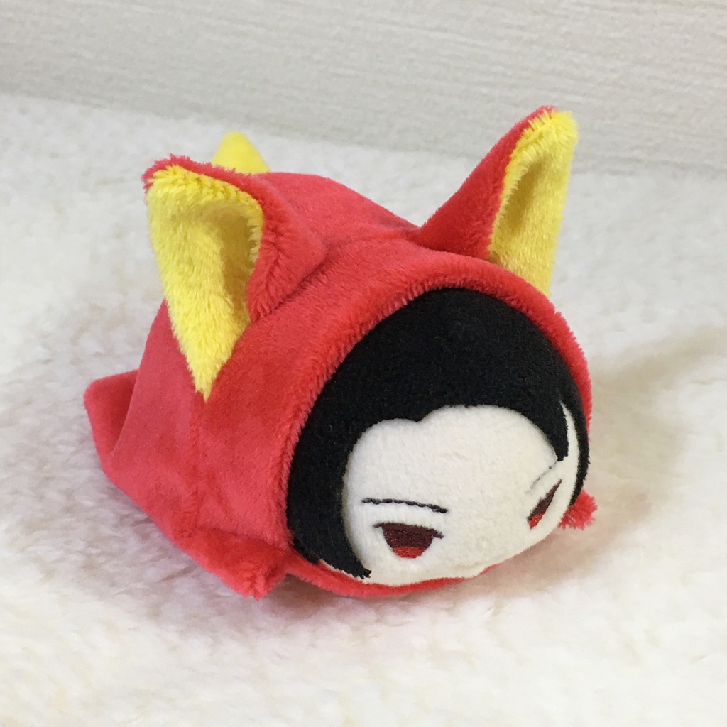 もちマス/もちころりん着ぐるみ　きつね　レッド＆イエロー