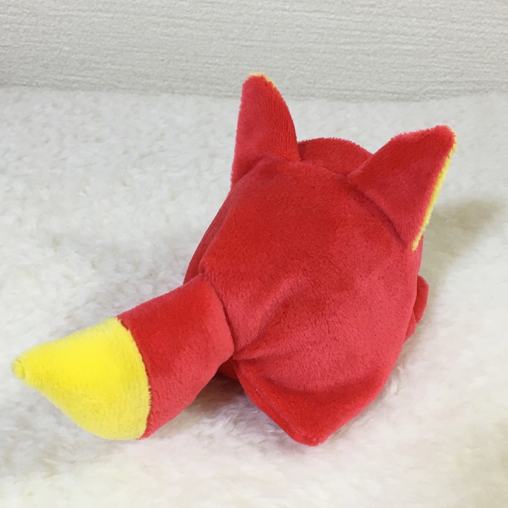 もちマス/もちころりん着ぐるみ きつね レッド&イエロー