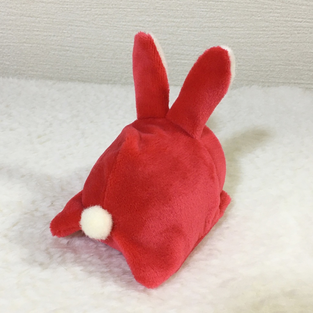 もちマス/もちころりん着ぐるみ うさぎ レッド&ミルク