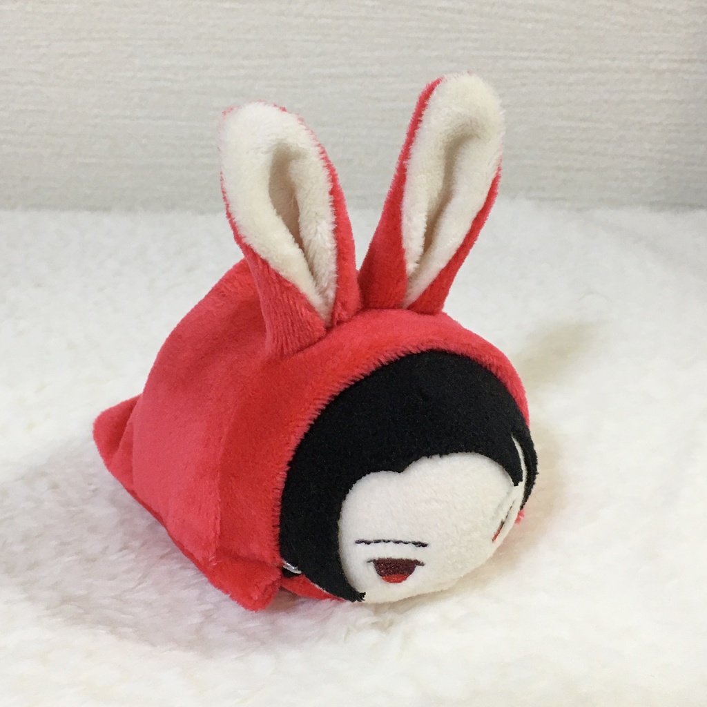 もちマス/もちころりん着ぐるみ うさぎ レッド&ミルク