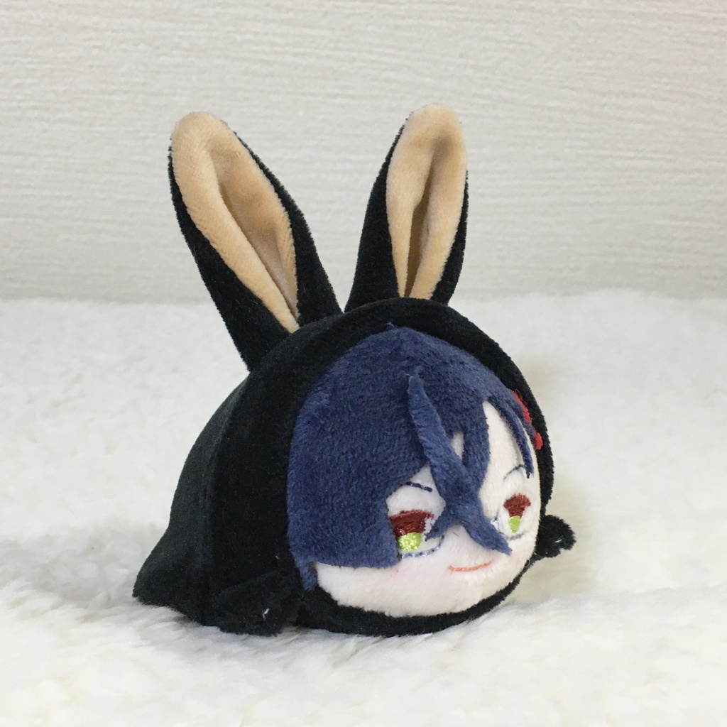 もちマス/もちころりん着ぐるみ うさぎ ブラック&カフェオレ