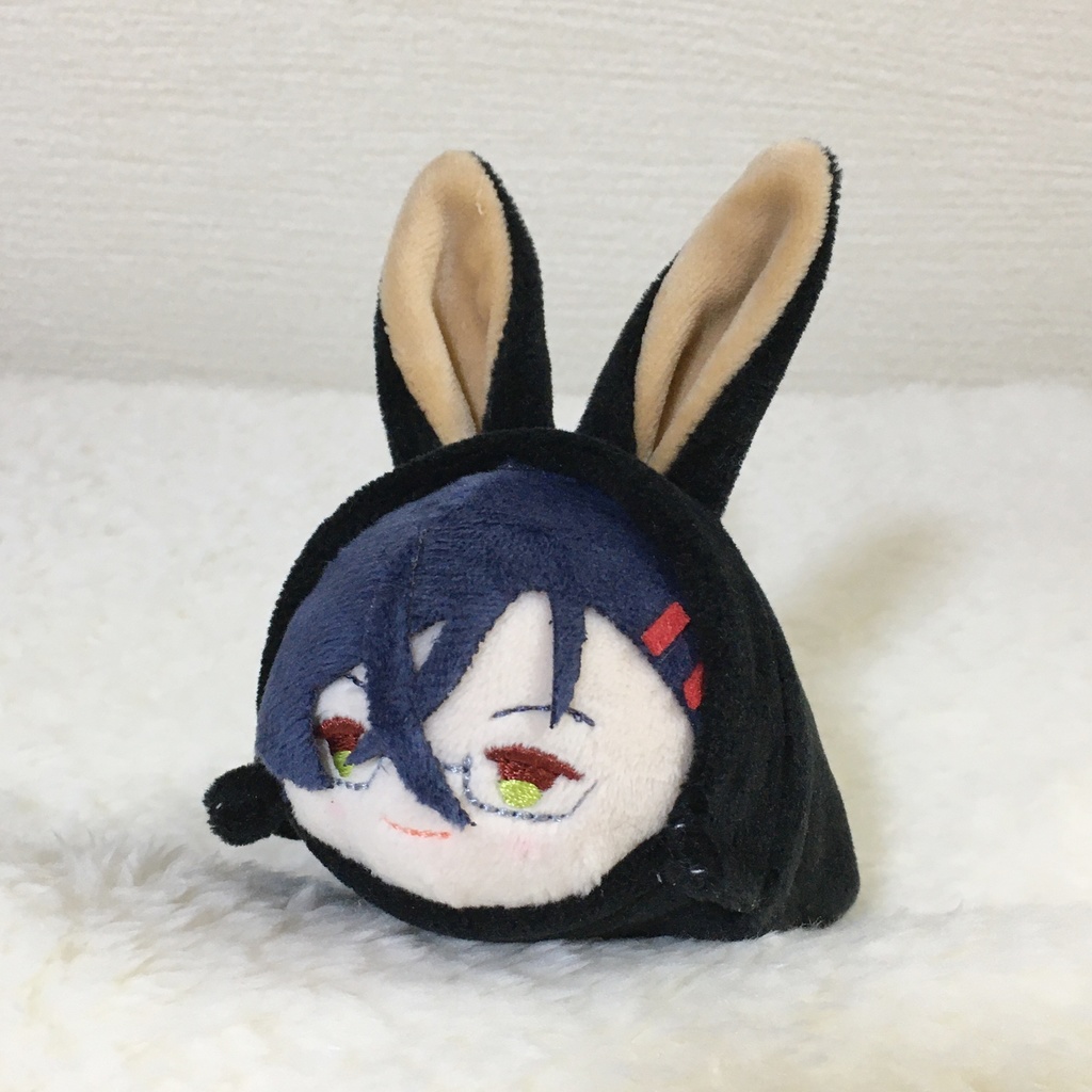 もちマス/もちころりん着ぐるみ うさぎ ブラック&カフェオレ