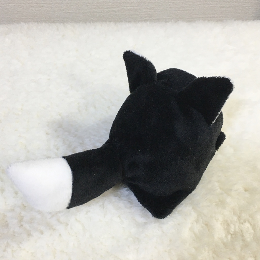 もちマス/もちころりん着ぐるみ きつね ブラック