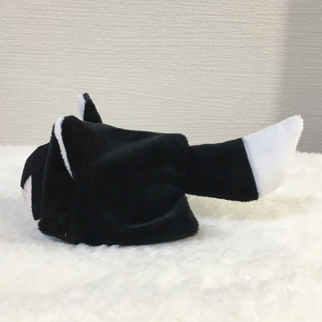 もちマス/もちころりん着ぐるみ きつね ブラック