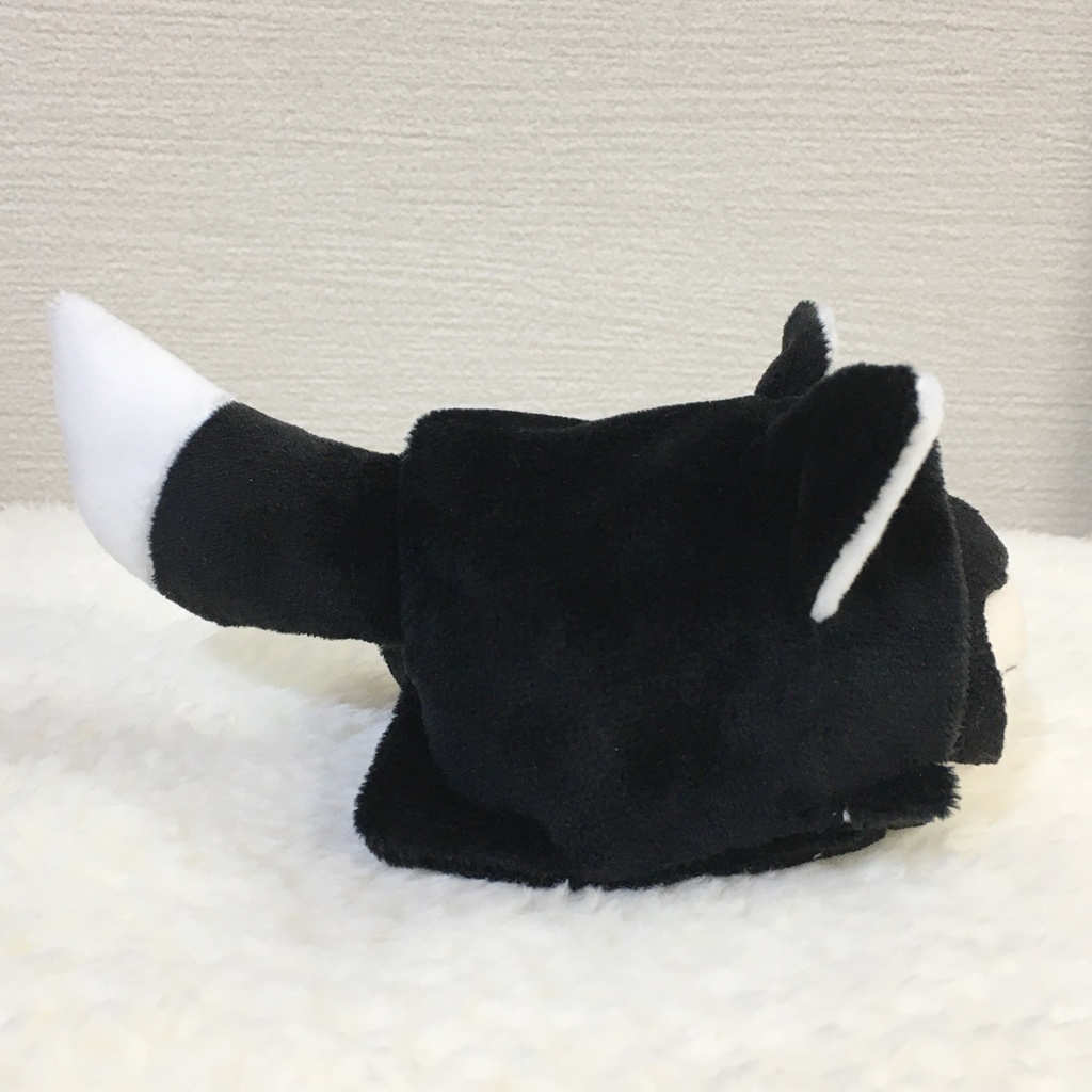 もちマス/もちころりん着ぐるみ きつね ブラック
