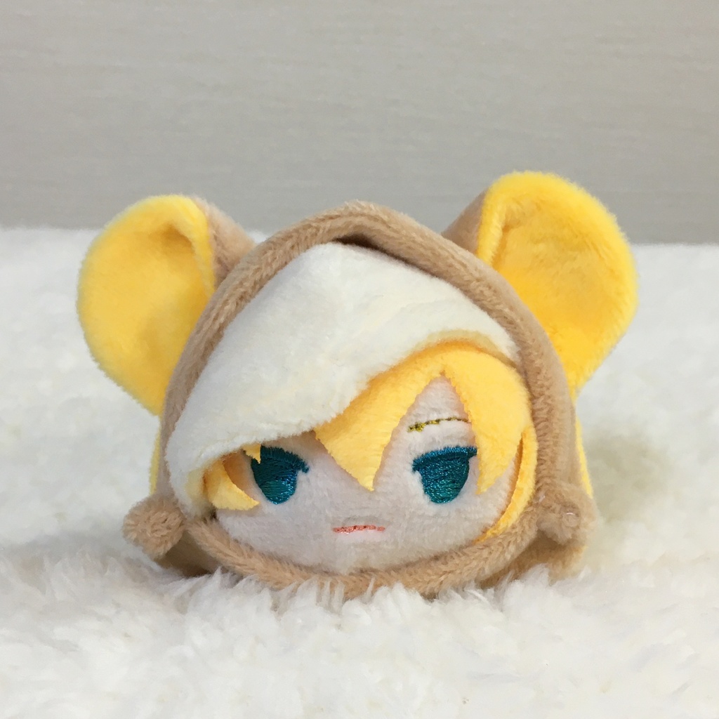 もちマス/もちころりん着ぐるみ くま カフェオレ&オレンジイエロー (ツートンタイプ)