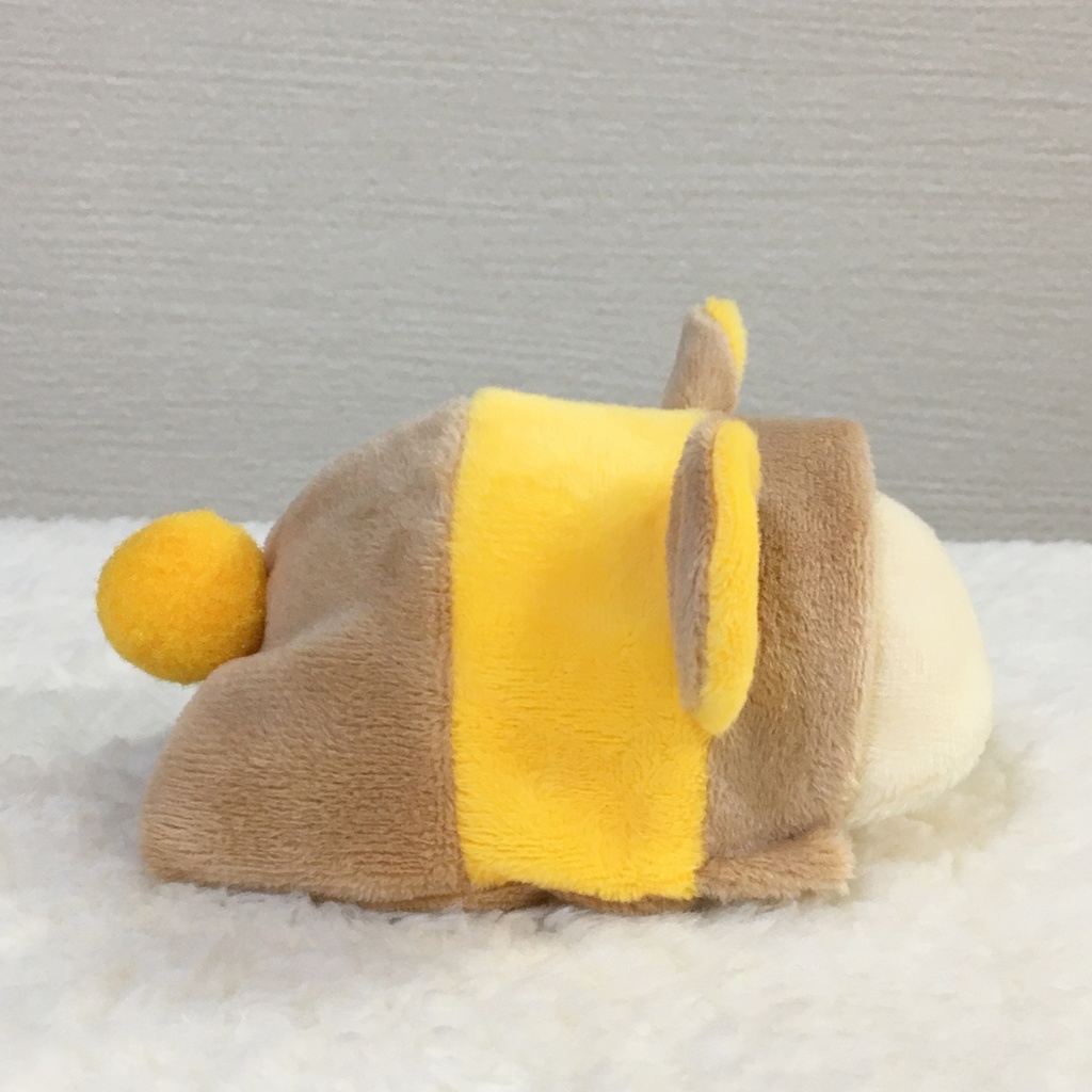 もちマス/もちころりん着ぐるみ くま カフェオレ&オレンジイエロー (ツートンタイプ)