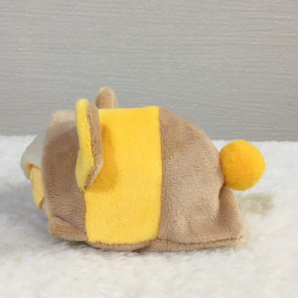 もちマス/もちころりん着ぐるみ くま カフェオレ&オレンジイエロー (ツートンタイプ)