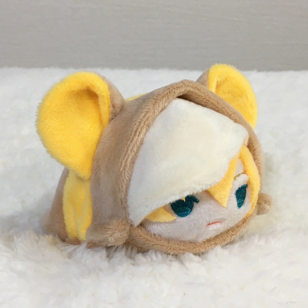 もちマス/もちころりん着ぐるみ くま カフェオレ&オレンジイエロー (ツートンタイプ)