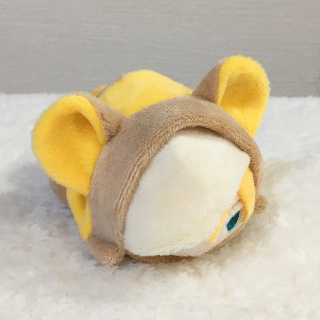 もちマス/もちころりん着ぐるみ くま カフェオレ&オレンジイエロー (ツートンタイプ)