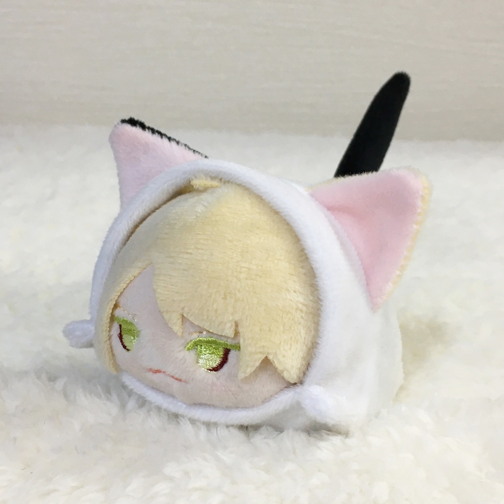 もちマス/もちころりん着ぐるみ みけねこ ホワイト