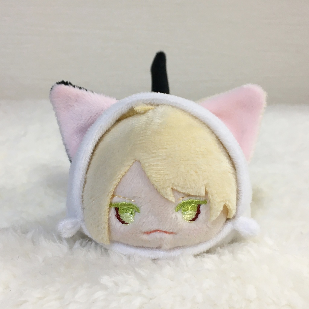 もちマス/もちころりん着ぐるみ みけねこ ホワイト