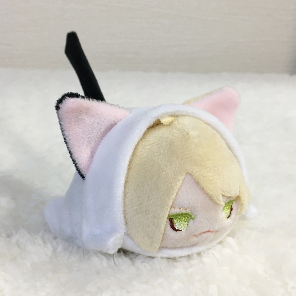 もちマス/もちころりん着ぐるみ みけねこ ホワイト