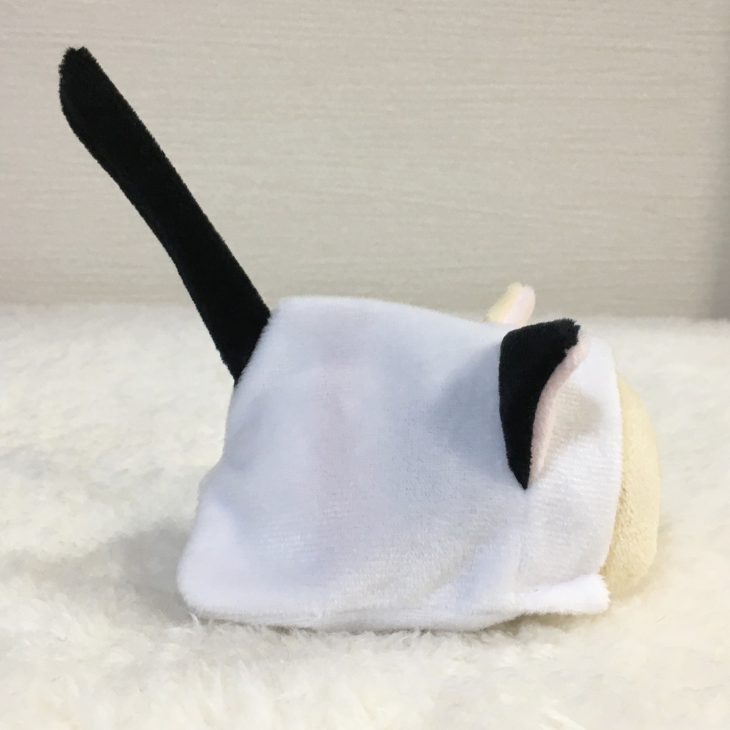 もちマス/もちころりん着ぐるみ みけねこ ホワイト