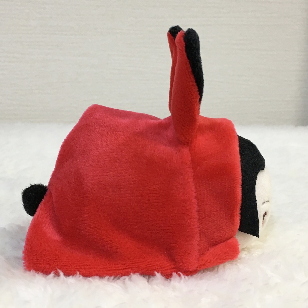 もちマス/もちころりん着ぐるみ うさぎ レッド&ブラック