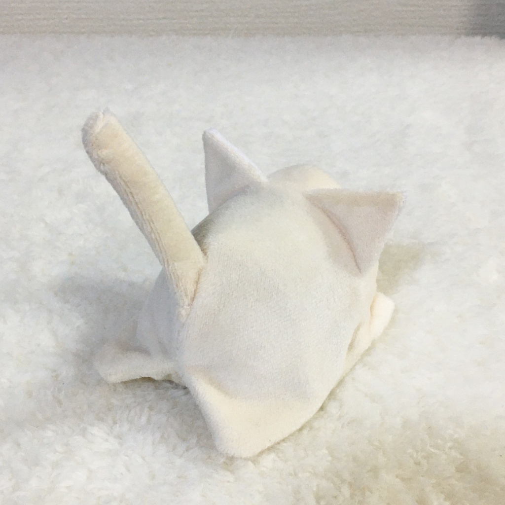 もちマス/もちころりん着ぐるみ ねこ アイボリー