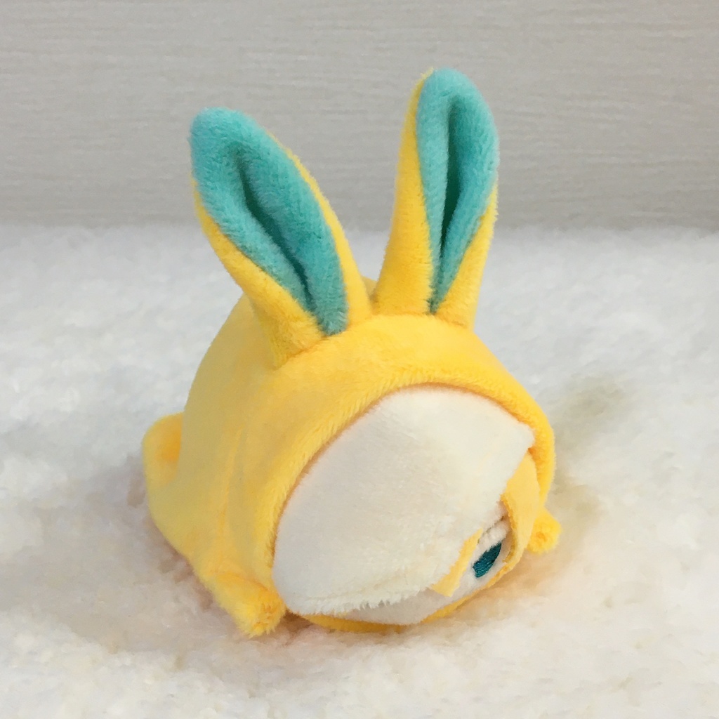 もちマス/もちころりん着ぐるみ うさぎ オレンジイエロー&ミントグリーン