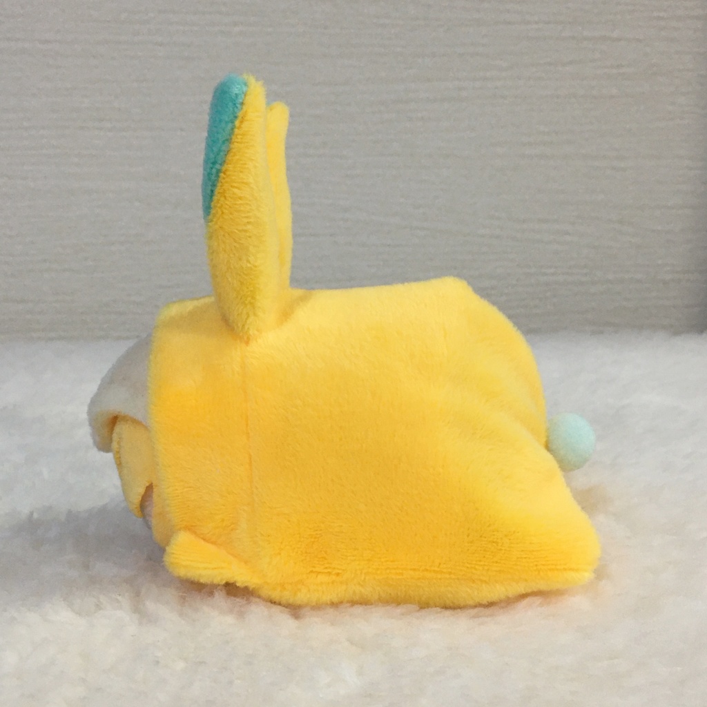 もちマス/もちころりん着ぐるみ うさぎ オレンジイエロー&ミントグリーン