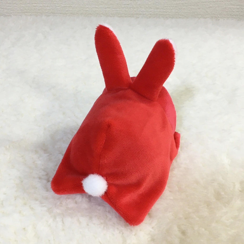 もちマス/もちころりん着ぐるみ うさぎ レッド