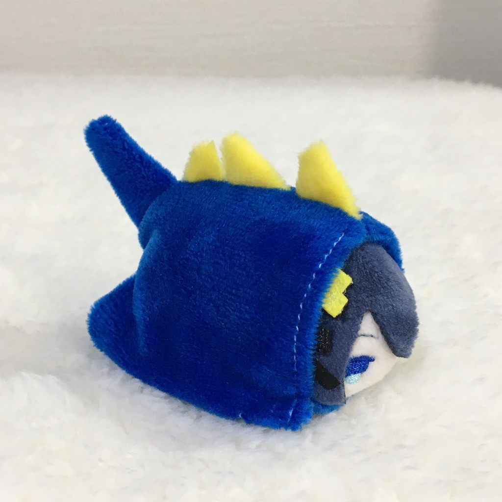 もちマスミニ着ぐるみ　恐竜　ブルー＆イエロー