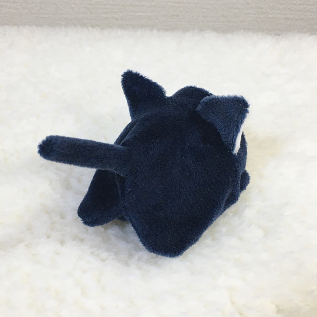 もちマスミニ着ぐるみ ねこ(折れ耳) ネイビー