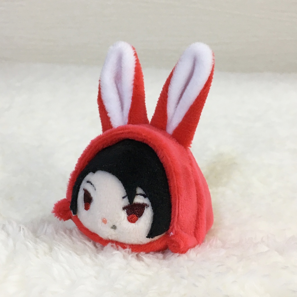 もちマスミニ着ぐるみ うさぎ レッド