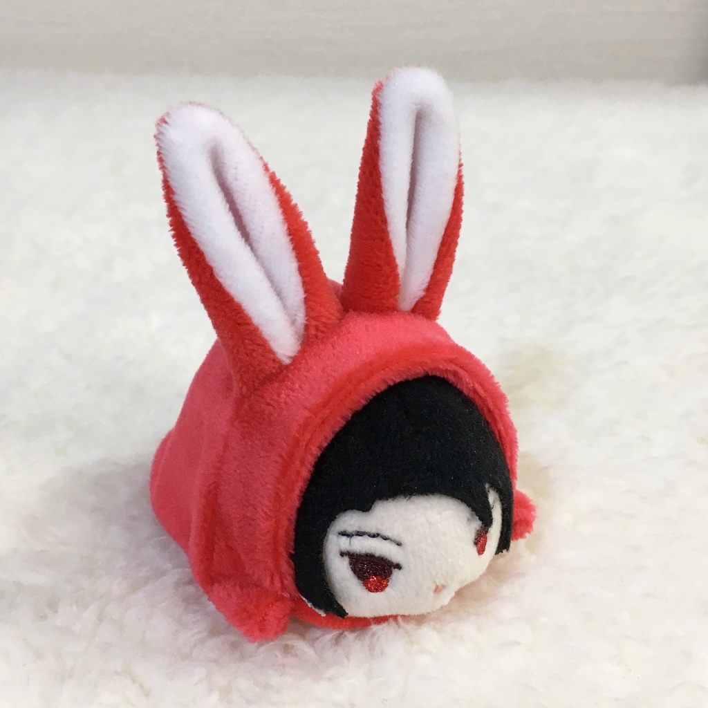 もちマスミニ着ぐるみ うさぎ レッド