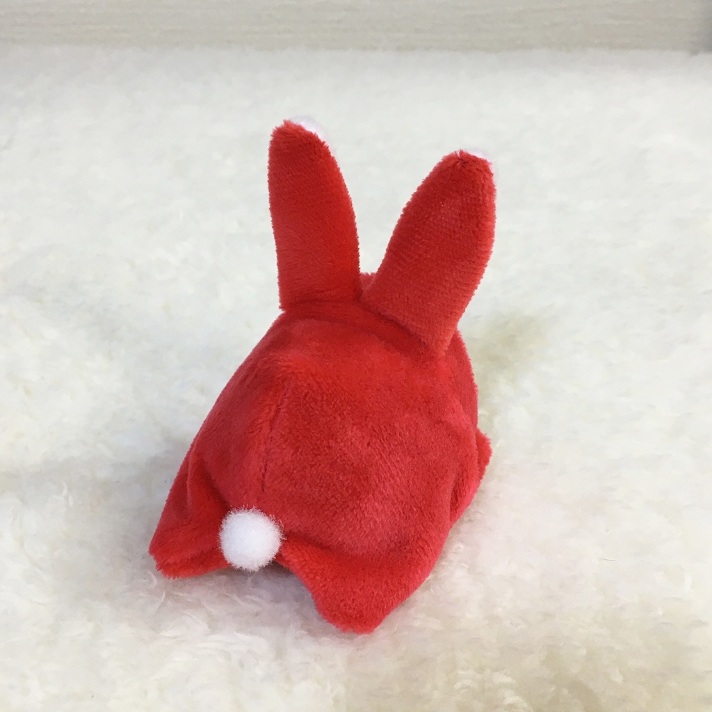 もちマスミニ着ぐるみ うさぎ レッド