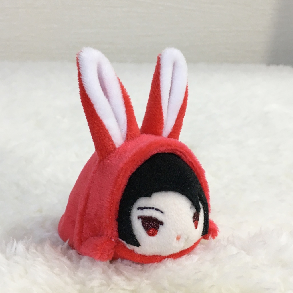 もちマスミニ着ぐるみ うさぎ レッド