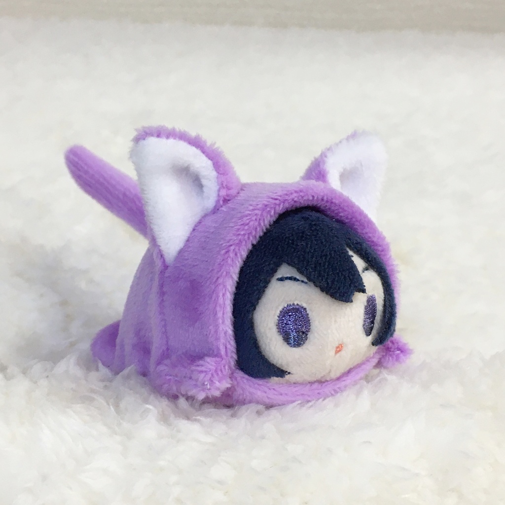 もちマスミニ着ぐるみ ねこ パープル