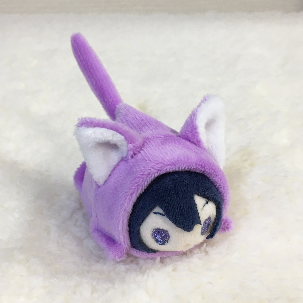 もちマスミニ着ぐるみ ねこ パープル