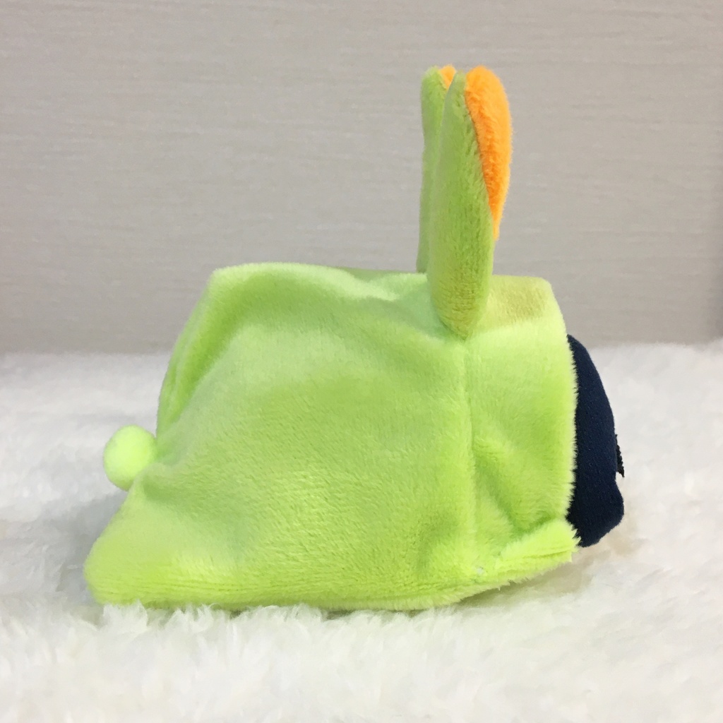 もちマス/もちころりん着ぐるみ うさぎ ライムグリーン&オレンジ