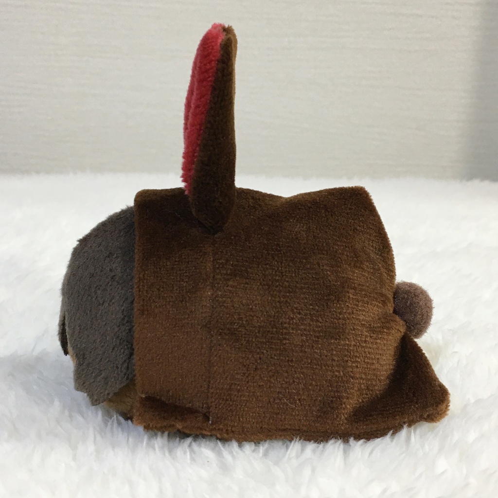 もちマス/もちころりん着ぐるみ うさぎ ブラウン&ワインレッド