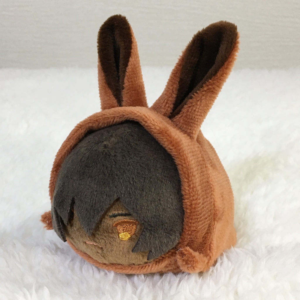 もちマス/もちころりん着ぐるみ うさぎ ライトブラウン&ブラウン