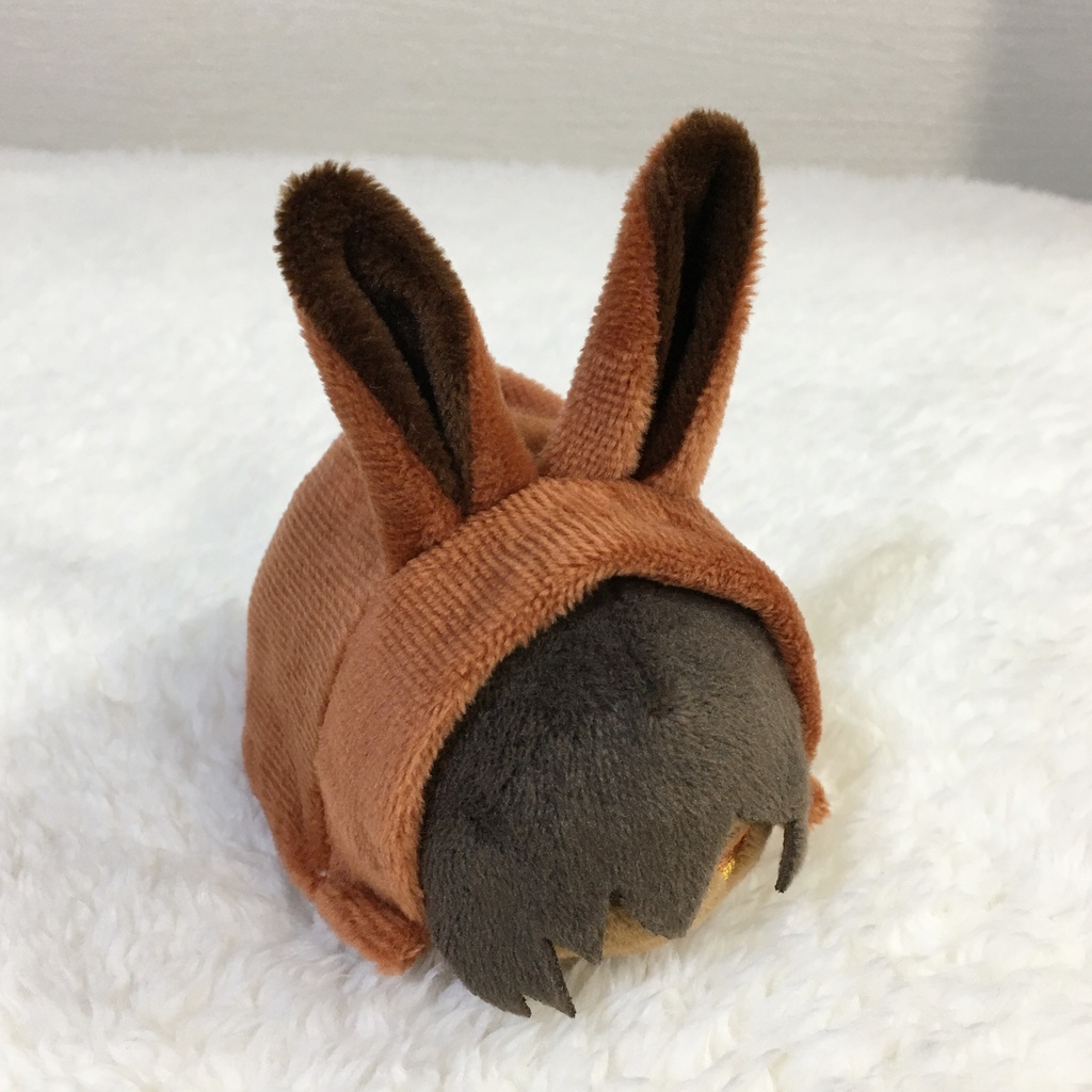 もちマス/もちころりん着ぐるみ うさぎ ライトブラウン&ブラウン