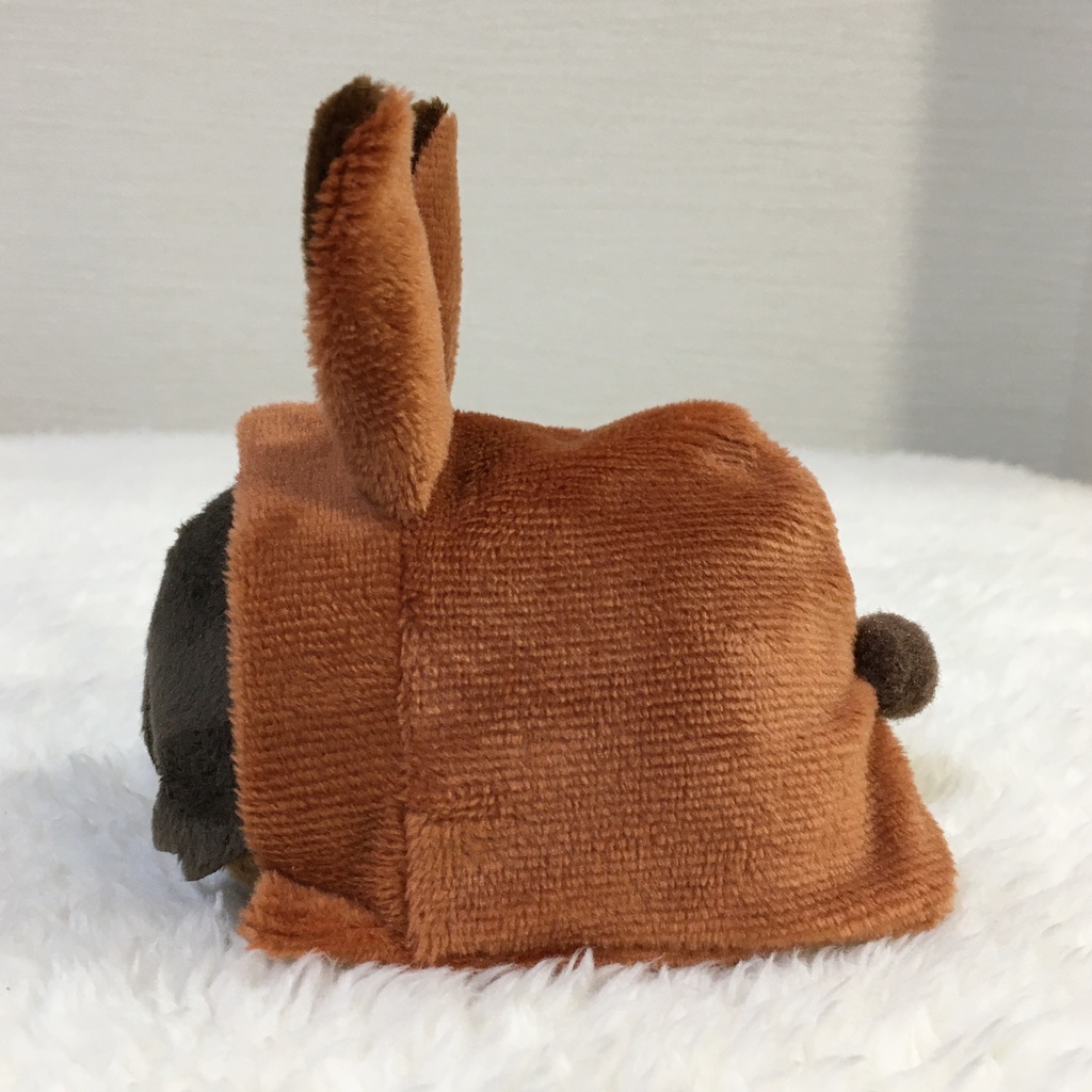 もちマス/もちころりん着ぐるみ うさぎ ライトブラウン&ブラウン